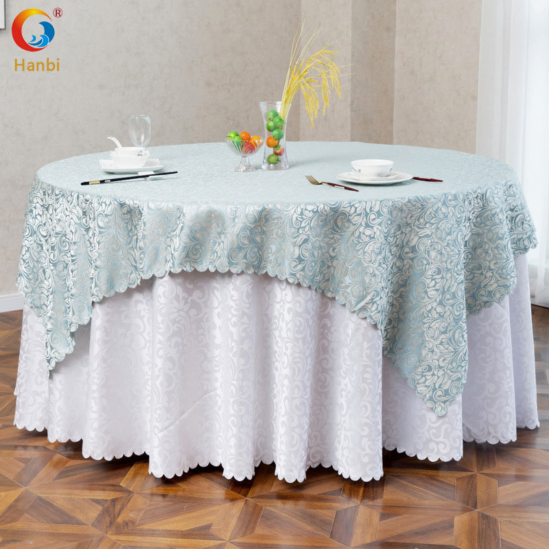 Detachable high-grade hotel table cloth banquet table cloth factory wholesale customization 2