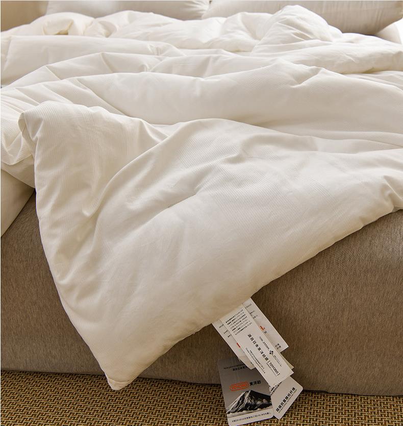 Top grade soybean hotel and school soft comforter cotton jacquard all seasons quilt 5