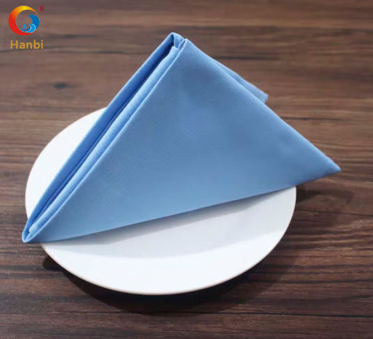 Wholesale Hotel Cotton Restaurant Cloth Napkins  - Hanbi Textile 2