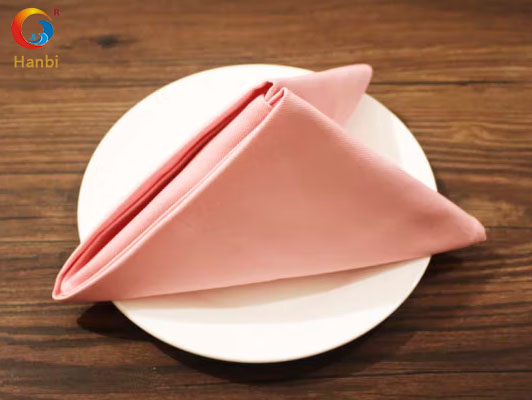 Wholesale Hotel Cotton Restaurant Cloth Napkins  - Hanbi Textile 4