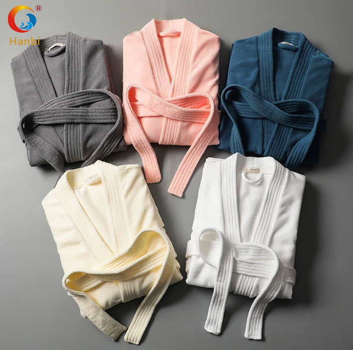 Cotton Hotel Bathrobe Senior Customization wholesale - Hanbi Textile 5