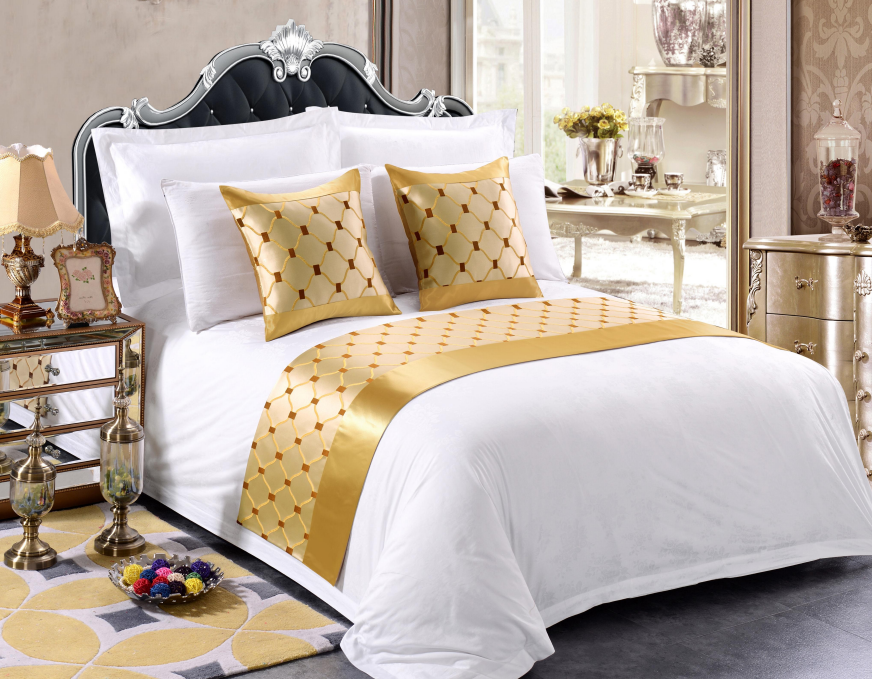 Hotel linen cotton 60s sateen 4-piece set 2