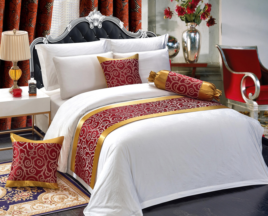 Hotel linen cotton 60s sateen 4-piece set 3