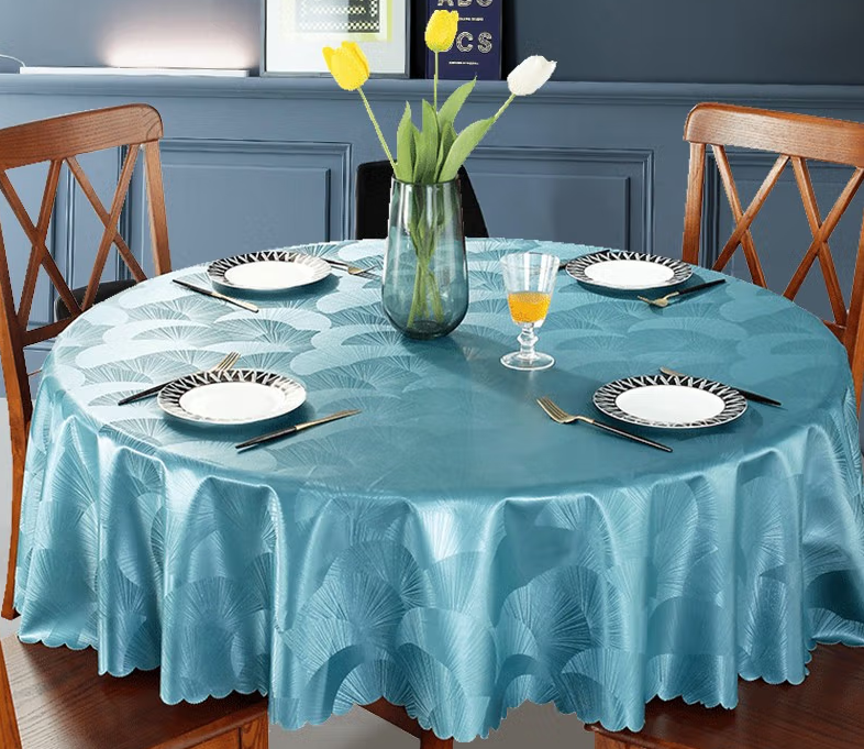 PU Hotel restaurant tablecloth waterproof oil free wash 1