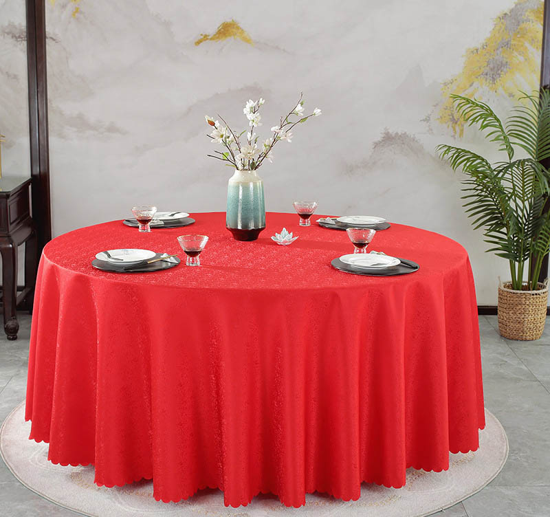 Oil, water and heat resistant wholesale hotel tablecloths 4