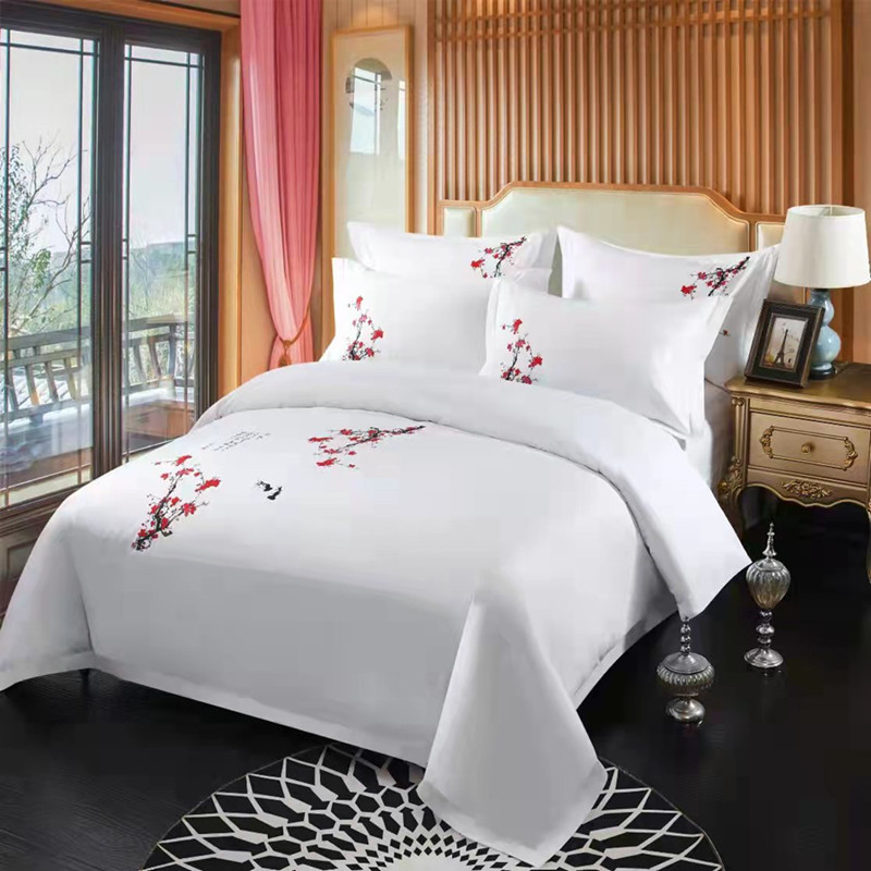 Printed hotel bedding sets many styles can customized pattern - Hanbi Textile 5