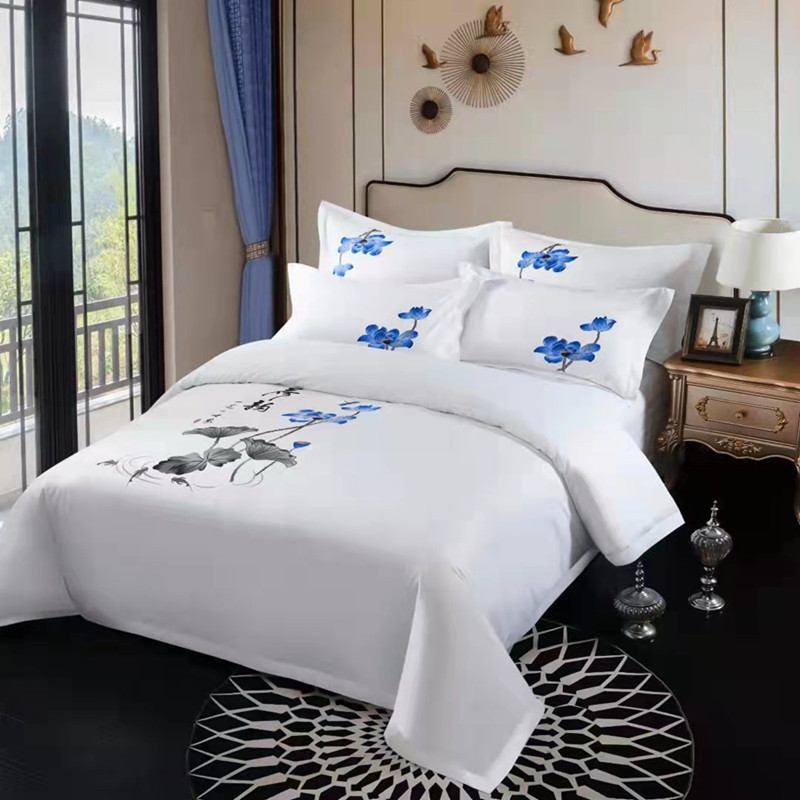 Printed hotel bedding sets many styles can customized pattern - Hanbi Textile 13