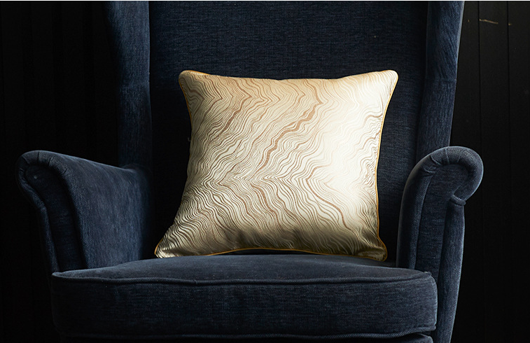 European nobility style Square pillow sofa bolster jacquard Home decoration pillow 3
