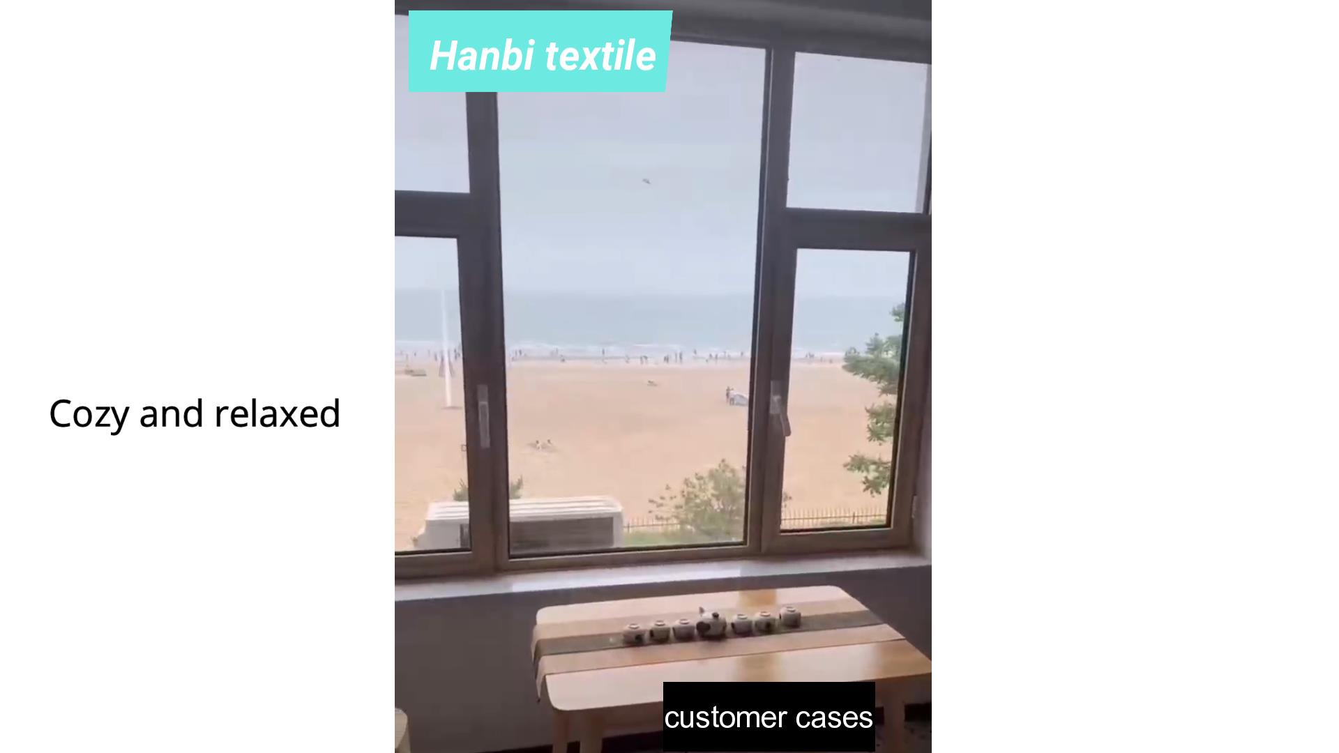 Room service staff is making the beds in Deluxe Sea view room-Hanbi textile customer case 1