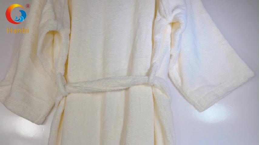 Combing cotton bathrobe use demonstration-hanbi wholesaler 1