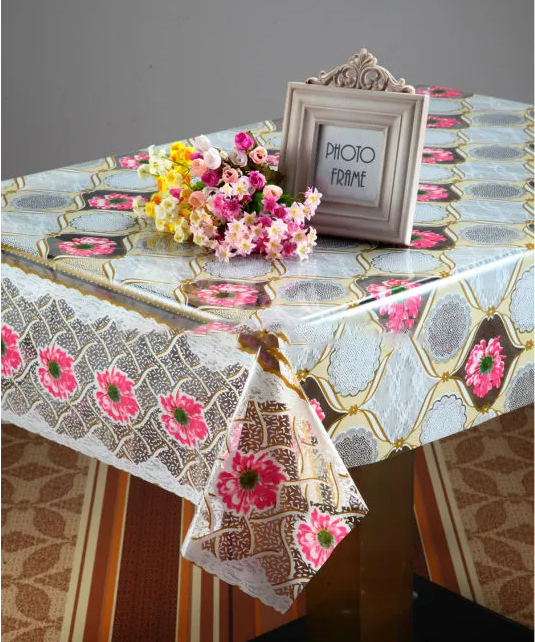 Plastic transparent tablecloth roll wholesaler Products | Hanbi Textile 1