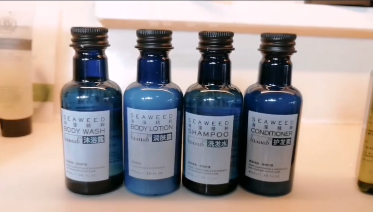 Hotel shampoo conditioner shower gel lotion wholesale hotel toilerties sets good price 6