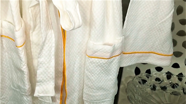 Hotel Bathrobes Skin-friendly Waffle Material Bathrobes Suppliers Wholesale 5