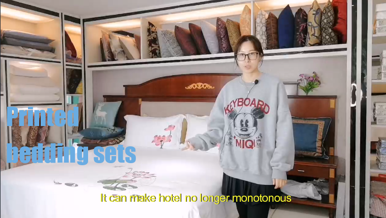 Hotel bedding sets many styles beautiful good quality customized - Hanbi Textile 2