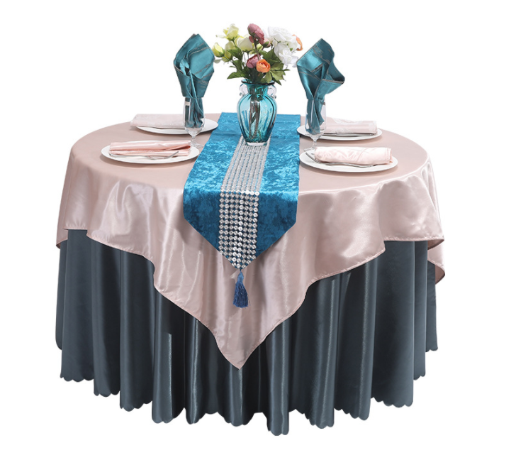 Hotel table cover supplier & manufacturers wholesale customized table cloth 2