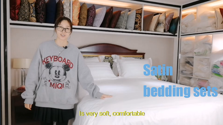 Luxury hotel bedding sets for sale many styles can choose can customized - Hanbi Textile 6