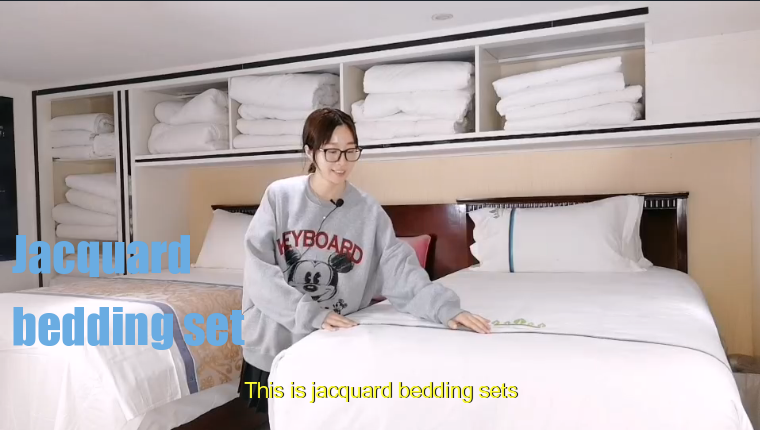 Luxury hotel bedding sets for sale many styles can choose can customized - Hanbi Textile 8