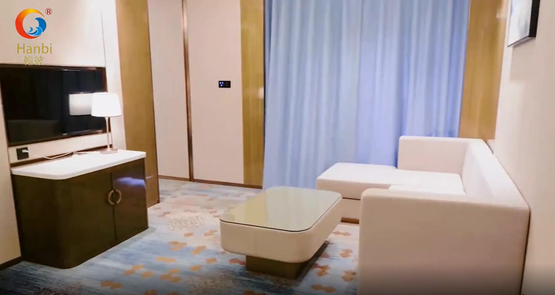 Hanbi provide one-stop Five star guest room customized products configuration solution service 6