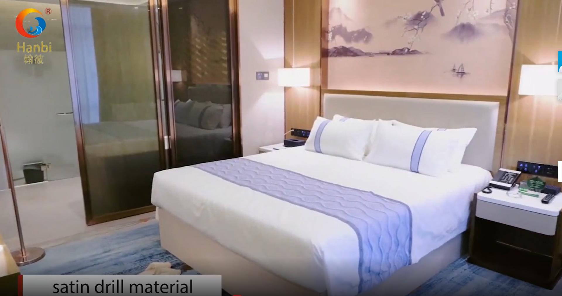 Hanbi provide one-stop Five star guest room customized products configuration solution service 1