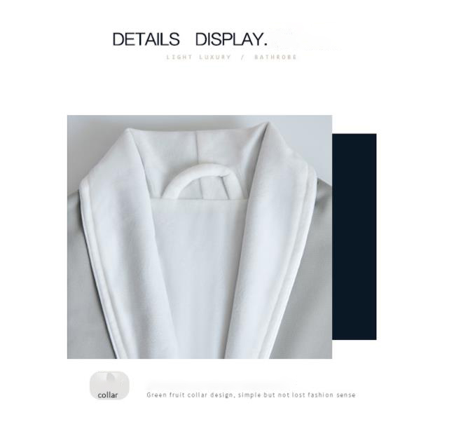 Customized Best style hotel bathrobes Gabardine material colorful bath wearing manufacturers From China 5