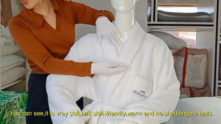 Hanbi Textile Hotel Cut Pile Bathrobe Let Me Tell You Why Did You Choose It 3