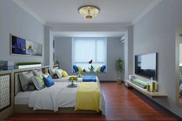 Hotel bedding sets hotel parent-child guest room creative design 1