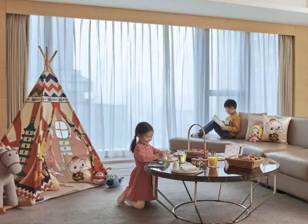 Hotel bedding sets hotel parent-child guest room creative design 10