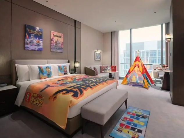 Hotel bedding sets hotel parent-child guest room creative design 11