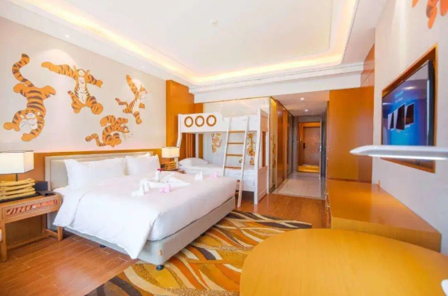 Hotel bedding sets hotel parent-child guest room creative design 50