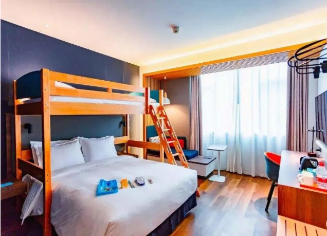 Hotel bedding sets hotel parent-child guest room creative design 40