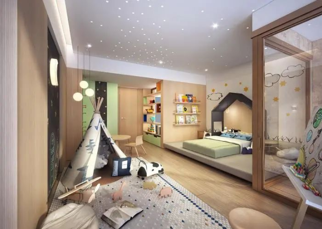 Hotel bedding sets hotel parent-child guest room creative design 13