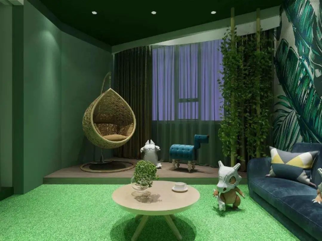 Hotel bedding sets hotel parent-child guest room creative design 41