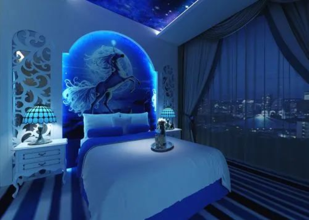 Hotel bedding sets hotel parent-child guest room creative design 37