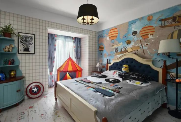 Hotel bedding sets hotel parent-child guest room creative design 16