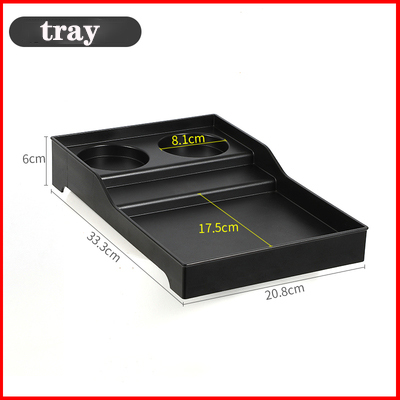 Black hotel accessories 9 items per set with toiletries holder tissue box manufacturer-Hanbi 12