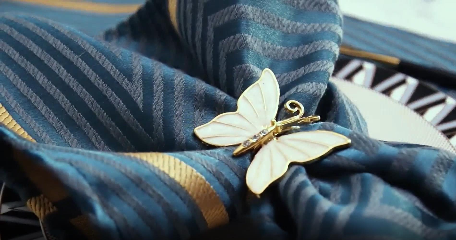 Royal luxury blue dining-table tea table runner decotation napkin cloth customized 2