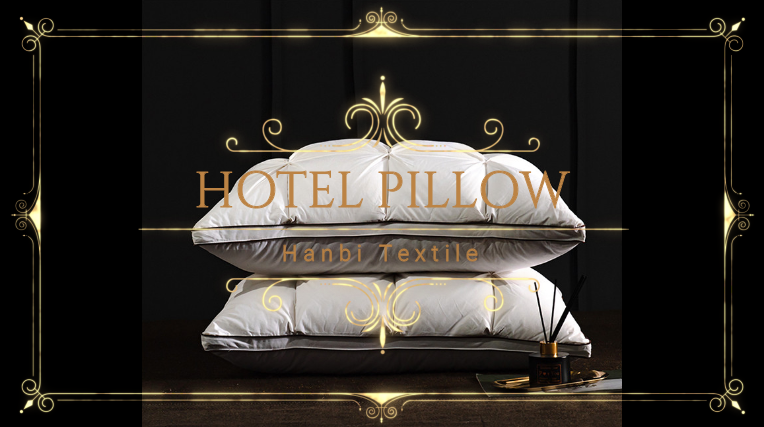 Wholesale hotel pillows multi color pure cotton - Hanbi Textile 1