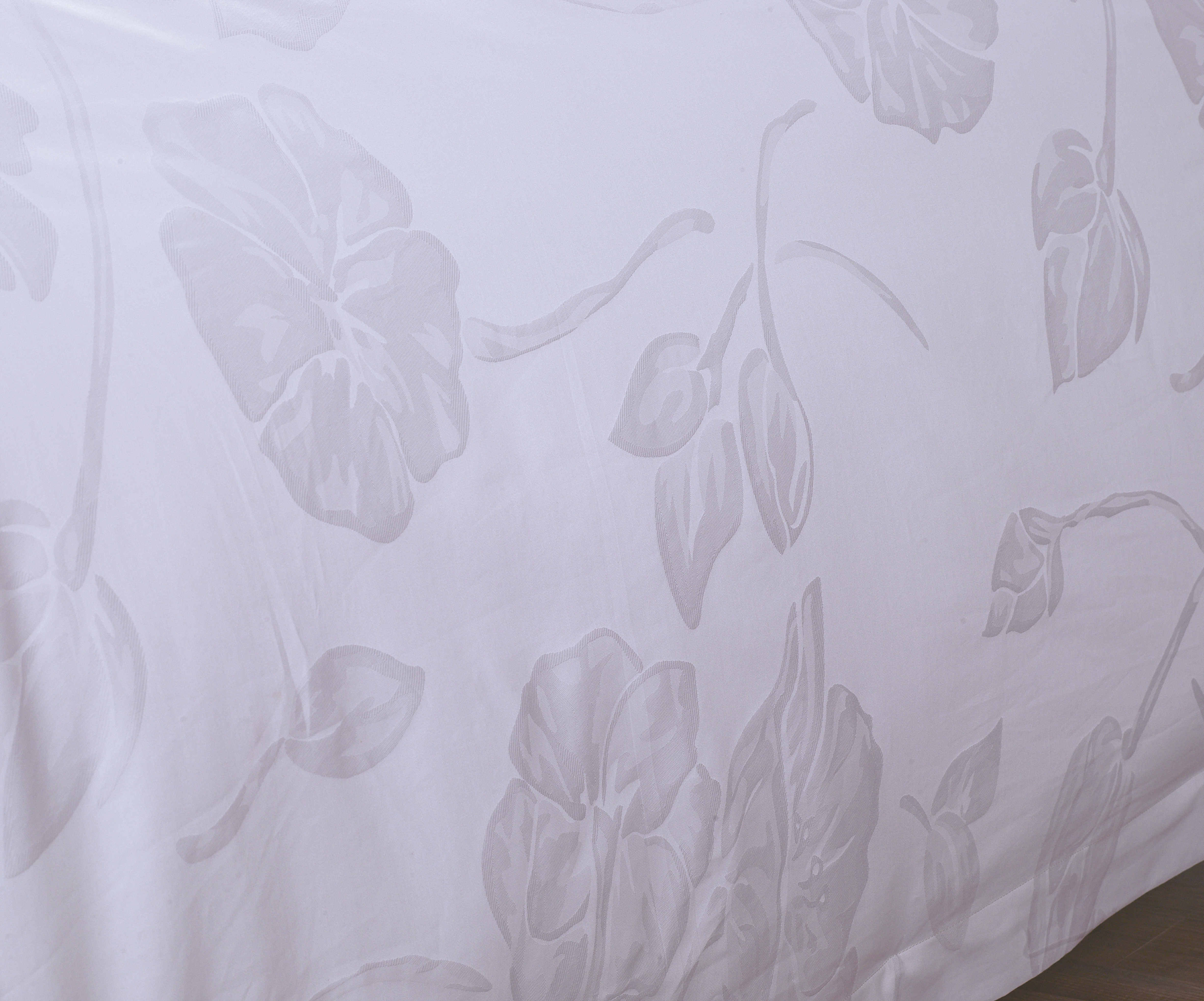 Worldwide shipping luxury hotel bedding suppliers flower pattern bedsheet and pillowcase 3