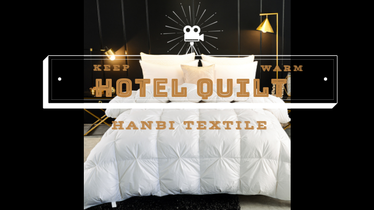 Hotel quilts for sale customized size and logo - Hanbi Textile 1