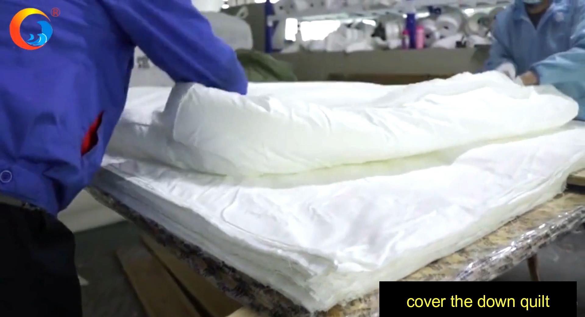 China manufacturer hotel down quilt king size supplier-Hanbi Textile 10