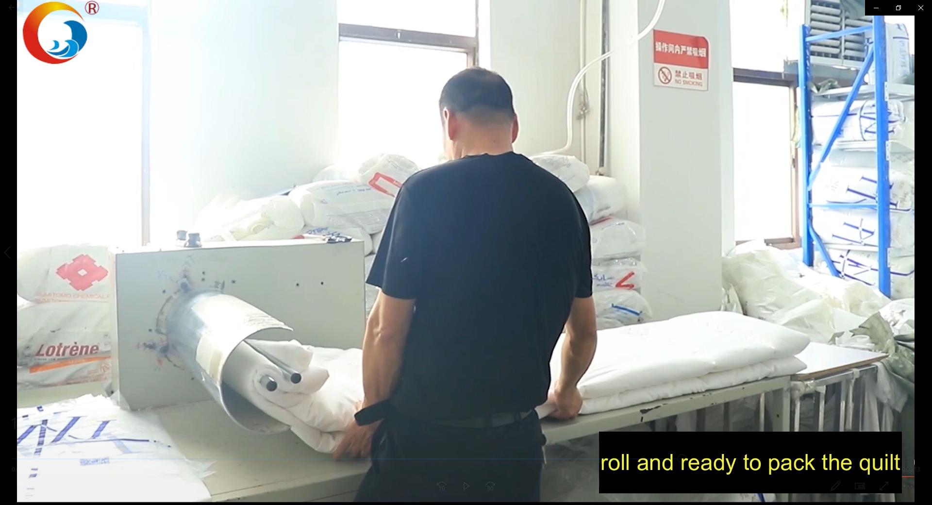 China manufacturer hotel down quilt king size supplier-Hanbi Textile 7