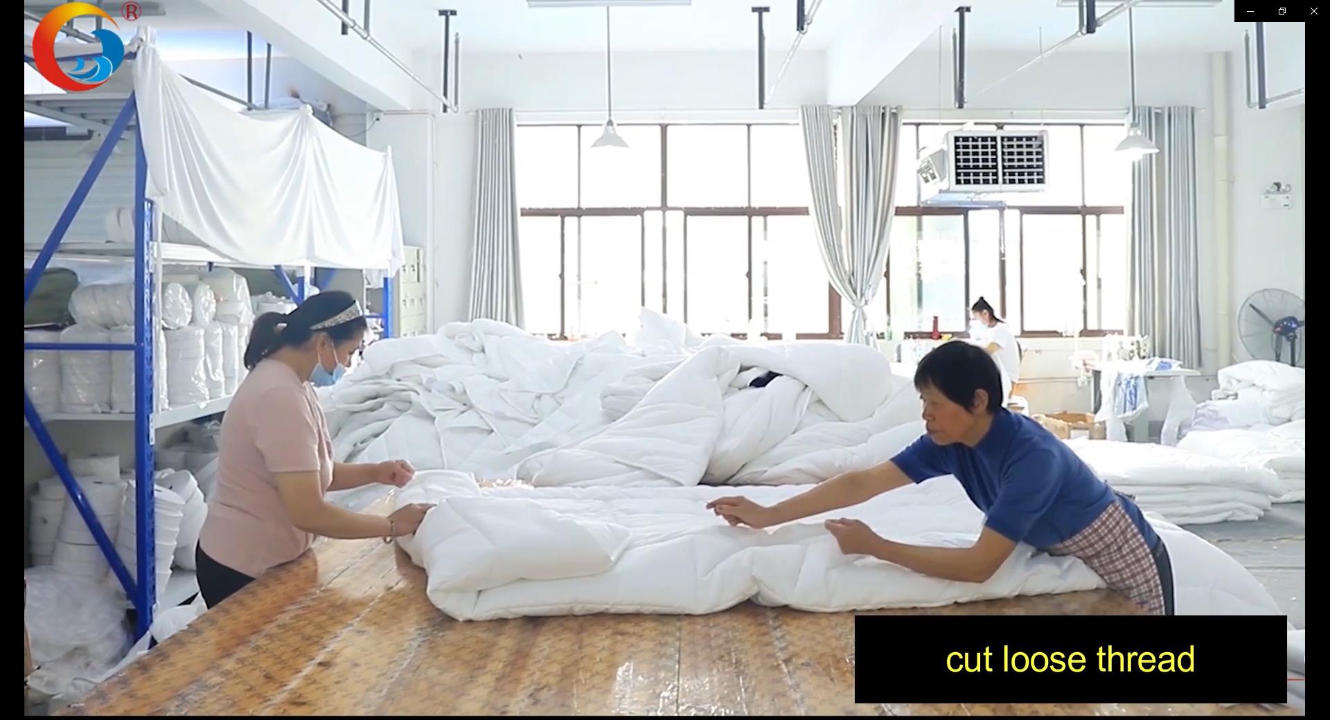 China manufacturer hotel down quilt king size supplier-Hanbi Textile 5