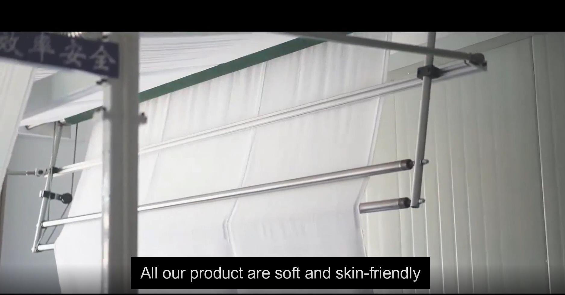 Best Hanbi factory cotton hotel bedding workshop production soft skin-friendly bed sheet Company - Hanbi Textile 3