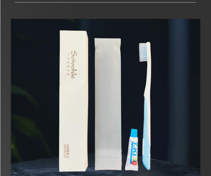 Best price 8 pieces hotel one use comb toothbrush shampoo nice box packing hotel toiletries supplier 2