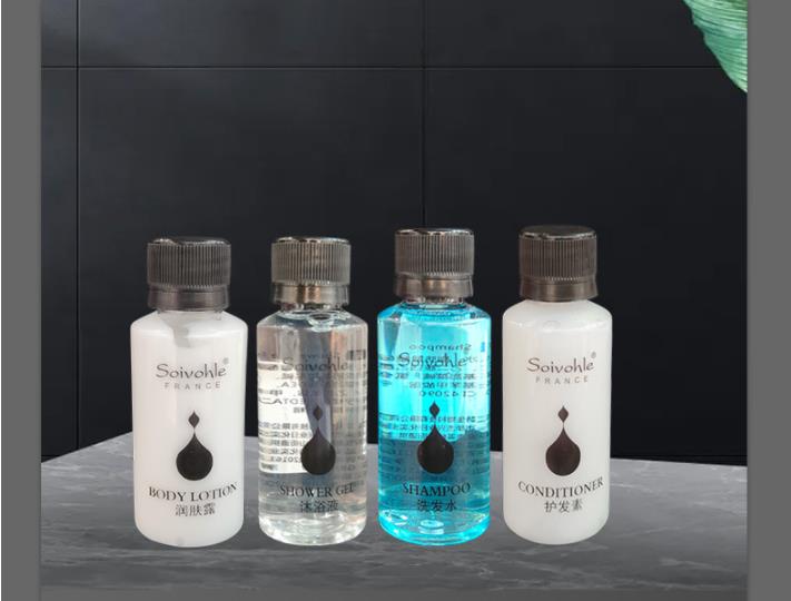 Best price 8 pieces hotel one use comb toothbrush shampoo nice box packing hotel toiletries supplier 6