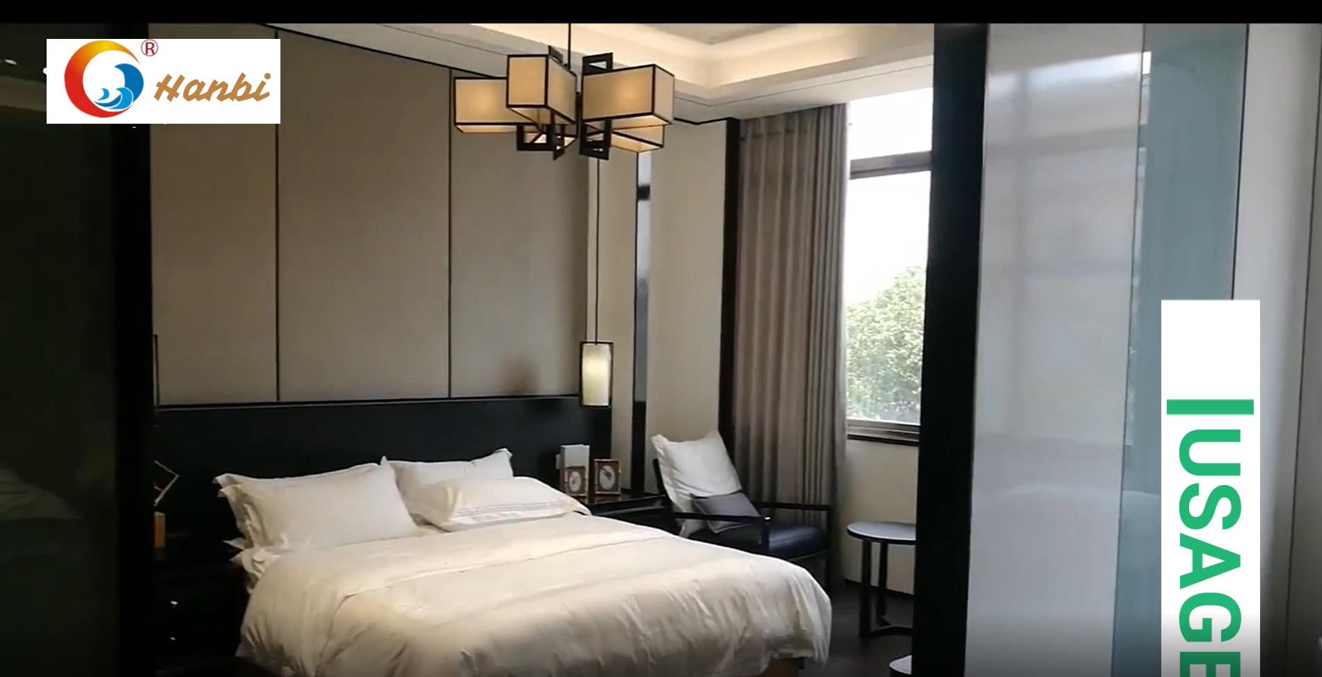 Hanbi sewing thread hotel bedding workshop hotel & motel products factory 4