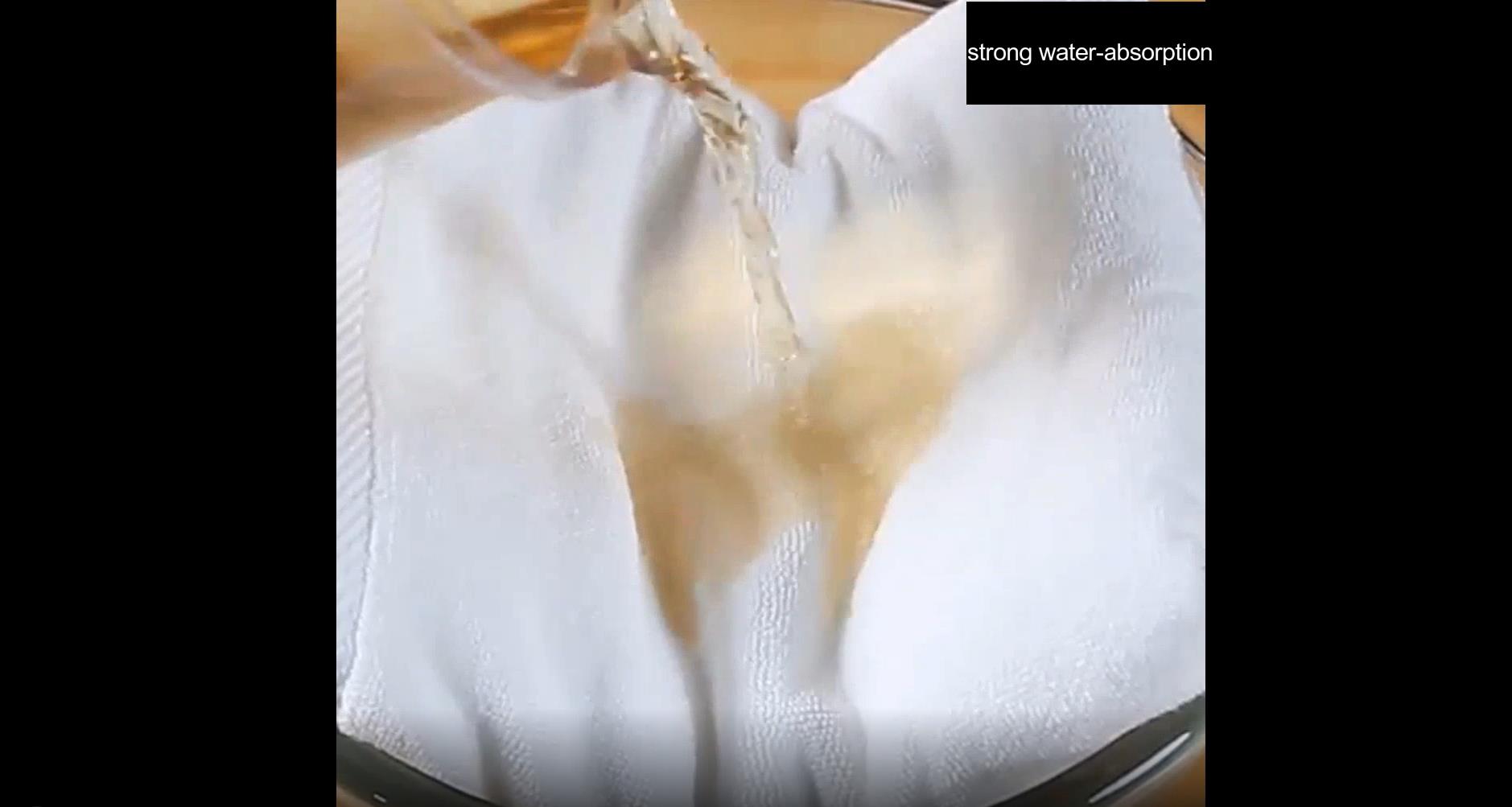 Super soft luxury hotel room spa & bath cotton white towels strong water absorption 2