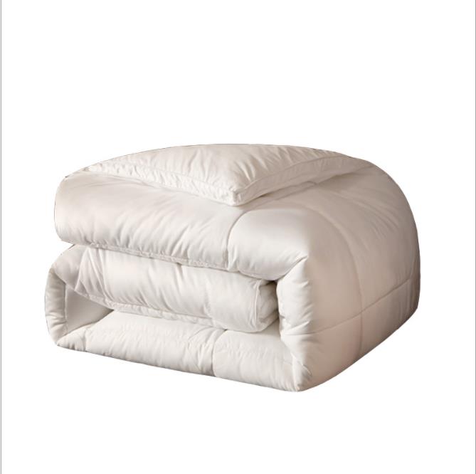 Hotel linen thickness keep warm winter cold comforter feather fabric soft skin-friendly 10