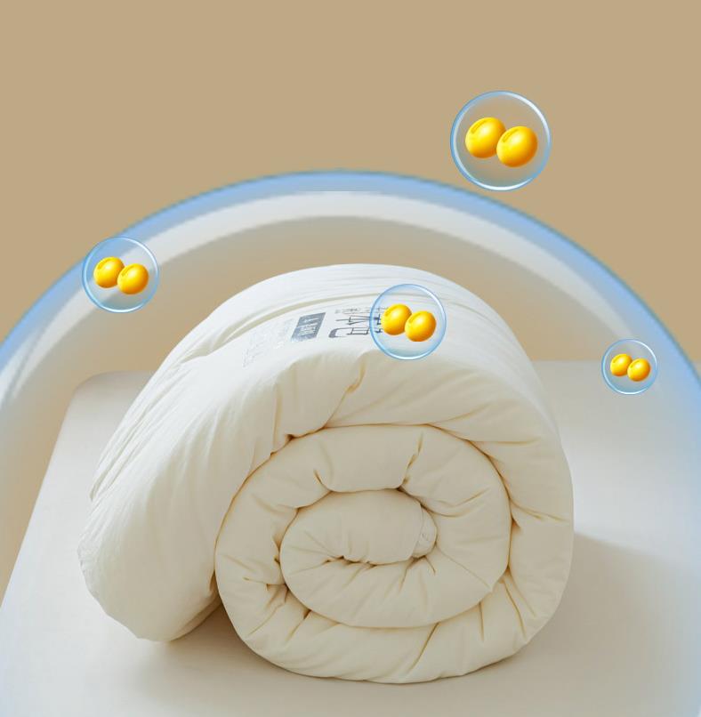 Pro-environment Soybean fiber quilt super soft comfortable king size for winter 3