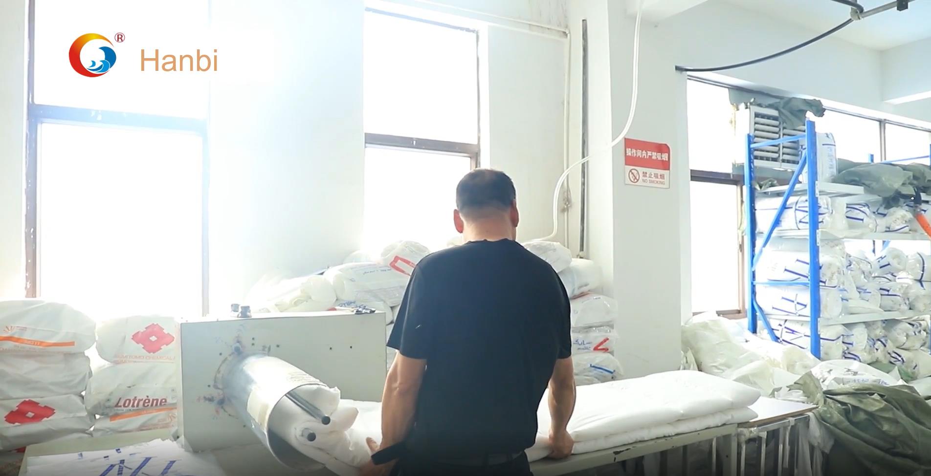 China Hanbi professional quilt cover and down duvet material 100% cotton manufacturers - Hanbi 8